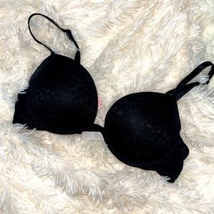 Pink Victoria’s Secret Wear Everywhere super push up bra - size 34b